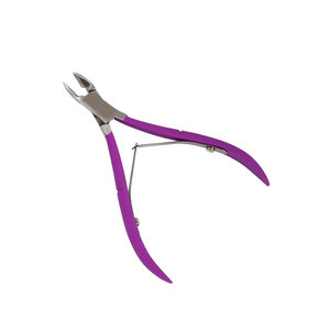 Extra Fine Cuticle Clipper Stainless Steel Rounded Blades Wide Jaw Opening Professional <b>Nail</b> Care Manicure <b>Tool</b> Made in Pakistan - Product Image 1