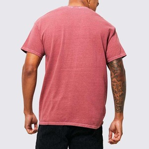 Chemises pour hommes de haute qualité, service OEM, design tendance, grandes tailles, manches courtes, couleur rose, coton, style streetwear. - Product Image 3