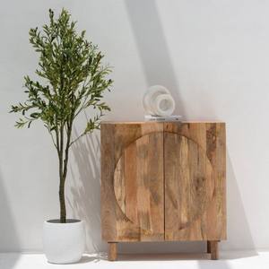 Aparador de Madera Vandana Pebble Optima para Interiores y Exteriores Modernos y Elegantes - Product Image 1