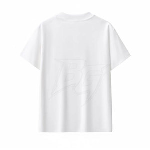 Ropa Deportiva OEM para Hombre, Camisetas Oversize de Gimnasio, 100% Algodón Tejido, Secado Rápido, Transpirable, Manga Corta, para Entrenamiento Atlético y Running - Product Image 2