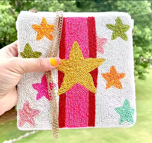 Monedero con cuentas y cremallera, diseño de cuenta regresiva bordado, punto de cruz y costura para accesorios de ropa y bolsos, por multi - Product Image 2