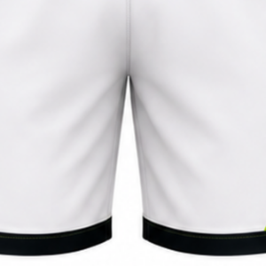 Pantalones Cortos de Voleibol Blancos y Verdes, Ropa Deportiva de Alto Rendimiento, Uniforme de Competición para Equipos, Ropa de Entrenamiento con Diseño Lateral en Contraste - Product Image 5