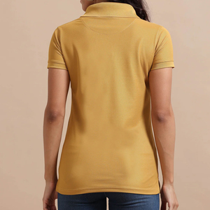 Camisetas de golf de punto transpirables de estilo casual, diseño más popular, últimas tendencias de moda, camiseta polo para mujer para el verano - Product Image 2