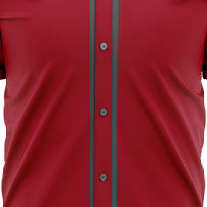 Maillots de baseball vierges cousus par le fabricant OEM, haute qualité, entièrement sublimés, respirants, pour hommes - Product Image 2