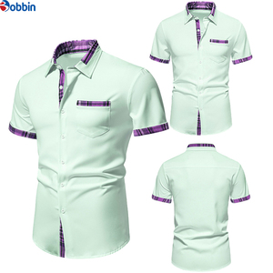 Camisas de Manga Corta Multicolores de Moda, Nuevas, en Oferta, Camisas Casuales para Hombre, de Alta Calidad, Cómodas y Transpirables - Product Image 6