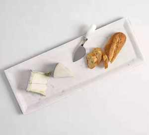 Planche à découper en bois de marbre de haute qualité pour la cuisine, pour le fromage et les fruits, résistante au lave-vaisselle - Product Image 4