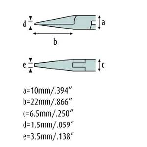 Pince à bec plat en acier inoxydable pour la placage de bijoux, le bricolage et la fabrication de bracelets - Product Image 6