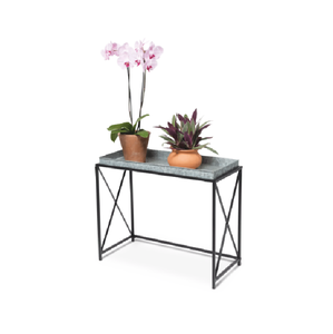 Support pour plantes avec plateau galvanisé - Product Image 1