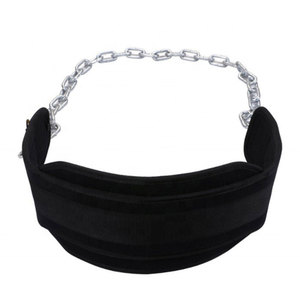 Cinturón de Pesas con Cadena de Acero para Flexiones, Dominadas y Entrenamiento de Fuerza, Cinturón de Alta Resistencia para Flexiones y Dominadas con Pesas - Product Image 1