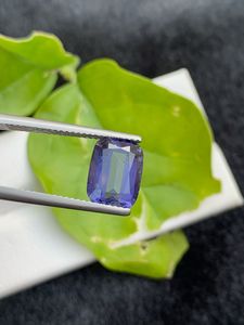 Piedra Preciosa de Tanzanita Natural con Corte Cojín, Piedra Suelta del Mes de Nacimiento de Diciembre - Product Image 3