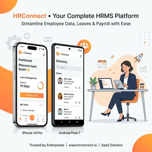 Comprar Sistema de Gestión de Recursos Humanos | Seguimiento de asistencia e inicio de sesión Registro de cierre de sesión de empleados | Administrar detalles de empleados Software - Product Image 1