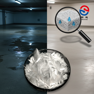 Construction Grade Polypropylene Staple Fiber Excellent Crack Control for Floor <strong>Screed</strong> - Product Image 1