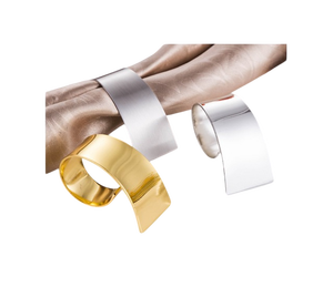 Vintage Brass Napkin Rings Round Elegant Zinc Alloy <b>Table</b> Decor Durable <b>Table</b> Decoration Wedding Accessory Napkin Ring - Product Image 5