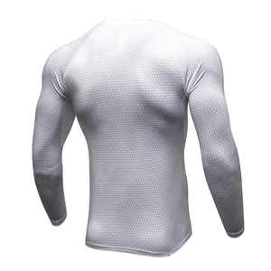 Camiseta de Compresión de Manga Larga para Hombre, Directo de Fábrica, para Entrenamiento de MMA y BJJ, Secado Rápido, Ropa Deportiva para Gimnasio - Product Image 4