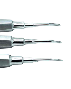 Élévateurs dentaires droits en acier inoxydable pour la rétraction des racines, autoclavables et nettoyables, instruments chirurgicaux dentaires - Product Image 6