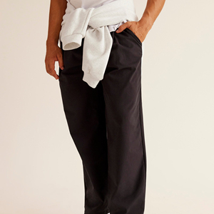 Pantalones Deportivos de Algodón Personalizados al por Mayor, Talla Grande, Casuales, Ecológicos, Transpirables, con Cierre de Cordón, para Hombre, de Pierna Recta - Product Image 5