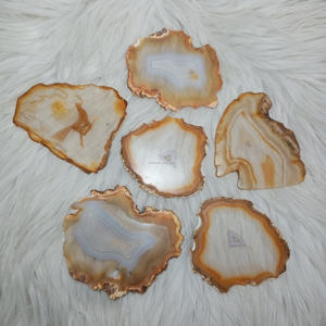 Venta al por mayor de alta calidad Natural Indonesia Iris forma de losa piedras preciosas artesanía curación cristal 6-10 cm - Product Image 3