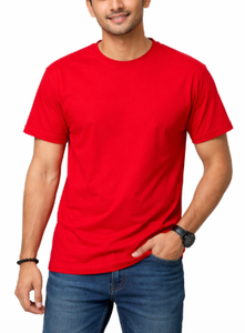 Camiseta de media manga transpirable de secado rápido personalizada de alta calidad para hombre, camiseta informal ajustada de Color sólido - Product Image 2