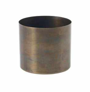 Jarrón Metálico Extra Grande para Decoración del Hogar, para Colocar en Mesa y Suelo, Maceta Decorativa con Acabado Cromado Plateado - Product Image 3