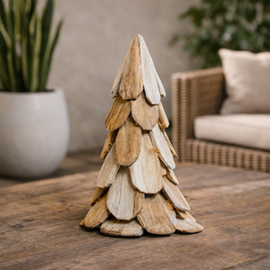 ARTERRA Mini Decoración para el Hogar de Lujo, Hecha a Mano, Ecológica, Sostenible, Escandinava, Minimalista, de Madera de Teca y Pino (L) - Product Image 2