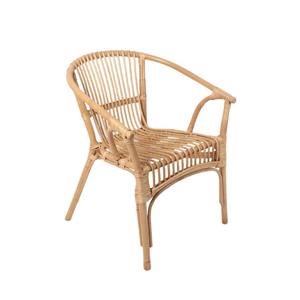Fauteuil élégant en rotin naturel, mobilier de loisirs pour jardin, hôtel, maison, chaises de salle à manger bohèmes en rotin, fabrication au Vietnam - Product Image 1