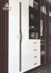 Minimalist Aluminum bar cabinet <b>handles</b> durable kitchen hardware modern wardrobe <b>door</b> <b>pulls</b> sleek furniture accessories - Product Image 6