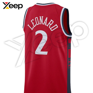 เสื้อบาสเก็ตบอลผู้ชาย XEEP รุ่นปรับแต่งได้ XC-BU-49 ชุดทีมประสิทธิภาพสูง น้ำหนักเบา ระบายอากาศได้ดี ผลิตจากโพลีเอสเตอร์ ปรับแต่งได้ - Product Image 3