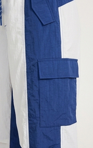 Pantalon coupe-vent pour femme / Pantalon cargo léger imperméable pour femme / Pantalon coupe-vent pour femme à jambe large avec cordon de serrage à la taille - Product Image 5