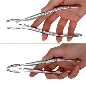 Juego de Fórceps para Extracción Dental, Instrumentos Quirúrgicos Profesionales de Acero Inoxidable para Extraer Dientes Superiores e Inferiores - Product Image 4