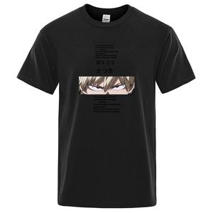 T-shirt noir à manches courtes pour homme avec motif géométrique blanc, col rond, coupe classique, 100% coton jersey, imprimé sur le devant - Product Image 3