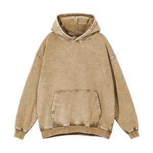 Sudadera con Capucha para Hombre, Corte Regular, Estilo Boxy, Venta al por Mayor, 100% Algodón, Felpa, Casual, Streetwear, Impresión Digital, Logotipo Personalizado - Product Image 2