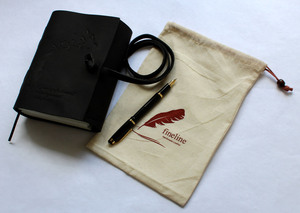 Cuaderno de cuero con logotipo personalizado, estilo vintage de lujo, diario personalizado de tapa dura para tomar notas, regalo para negocios. - Product Image 2