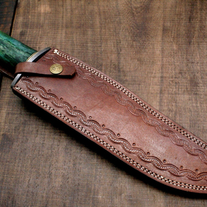 Couteau de chasse à lame fixe de qualité supérieure, équipement de survie pour le camping en plein air, outil de chasse robuste et durable en acier inoxydable, personnalisable OEM ODM - Product Image 6