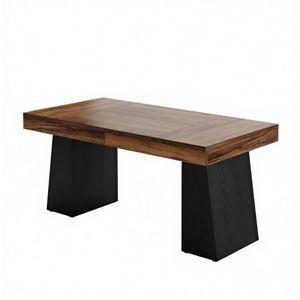 Escritorio Ejecutivo Moderno de Mediados de Siglo, Escritorio para Gerentes de Oficina con Almacenamiento en Cajones para Estaciones de Trabajo, Edificios de Oficinas y Hoteles - Product Image 2