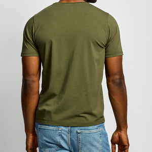 T-shirt tendance pour homme en coton 100% - Style décontracté - Impression à la mode - Manches courtes - Tissu tricoté ample - Motifs graphiques - Product Image 4