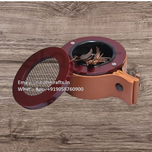 Dernier Mini brûleur d'encens Bakhoor en résine époxy bois pour parfum arabe Oud parfait pour le musc et les parfums de maison du Ramadan - Product Image 2