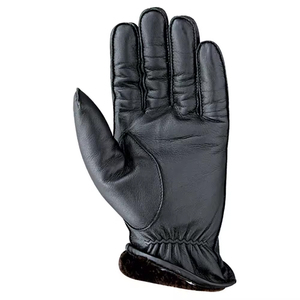Gants d'hiver en cuir pour femmes, doublés de laine, décontractés, coupe-vent, chauds, pour le cyclisme, vente en gros d'usine, personnalisables OEM - Product Image 5