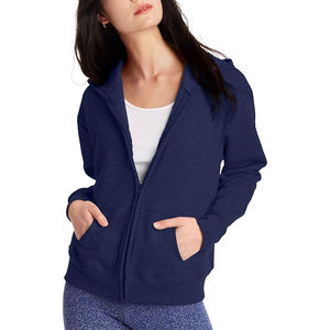 Sweats à capuche zippés pour femmes en matière douce, disponibles dans toutes les couleurs, personnalisez votre propre design, prix de gros, sweats à capuche haute visibilité pour femmes - Product Image 6