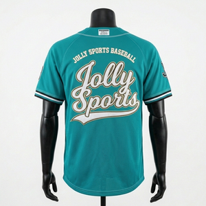 Maillot de baseball pour homme 100% coton, coupe ample, maille respirante en polyester, panneaux rayés bleu marine et blanc, logo personnalisé brodé - Product Image 4