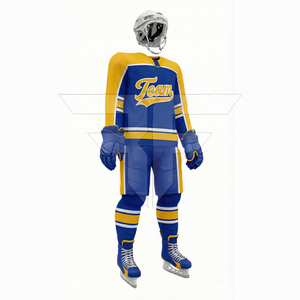 Uniforme de hockey sur glace le plus vendu, service OEM, uniforme de hockey sur glace de qualité supérieure, logo personnalisé, meilleur matériau, nouveau modèle - Product Image 4