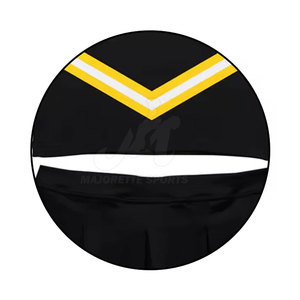 Robe de cheerleading athlétique sans manches, tissu flexible pour mouvements actifs et routines d'équipe - Product Image 2