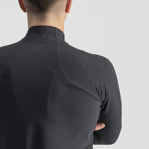 Maillot de cyclisme personnalisé 100% polyester à manches longues, respirant, couleurs et logo personnalisés, unisexe, vêtements de sport de haute qualité - Product Image 3