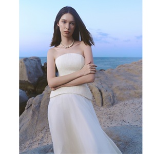 Fitted Waist Mesh Womens <b>Skirts</b> Spring/Summer New Collection Elegant ODM Sparkly Long <b>Skirts</b> <b>TULLE</b> <b>MIDI</b> <b>SKIRT</b> For Women - Product Image 4