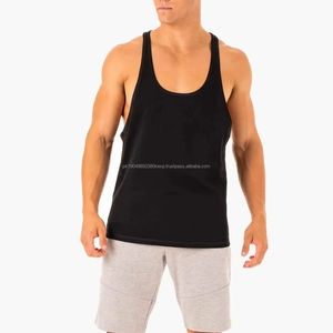 OEM ODM Custom Men's Premium Tank Tops Factory <b>Supply</b> Soft Breathable Plus Size Knitted Casual Sleeveless Shirts Comfortable - Product Image 1