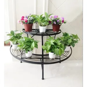 Soporte de Metal Resistente a la Oxidación para Macetas, Estante Decorativo para Plantas, Diseño Interior Moderno - Product Image 5