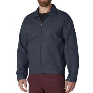 Fabricant de vêtements OEM, veste de travail pour homme de haute qualité, sur mesure, en twill de coton, manches longues, veste de travail en toile pour l'hiver. - Product Image 4