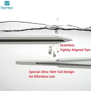 Slanted Tip Stainless Steel Eyebrow Tweezers, Precision Best Quality Product OEM ODM Service <b>Top</b> Sale Beauty Tools - Product Image 4