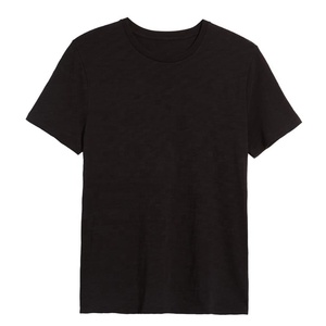 Camiseta de Alta Calidad de 400g con Cuello Ajustado, Estilo Urbano, 100% Algodón, para Hombre, Lisa, para Impresión Personalizada - Product Image 1