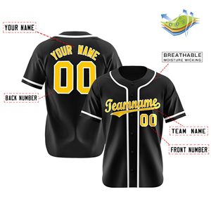 Personalized <b>Baseball</b> Jersey Custom Logo Team Wear Stitched Name Number Wholesale Supplier - Product Image 3