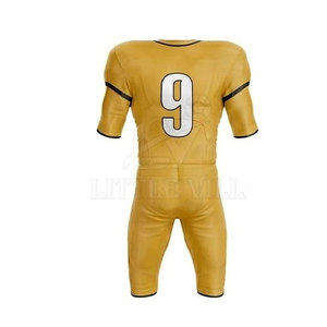 Uniforme de Fútbol Americano Personalizado de Alta Calidad para Hombre, Transpirable, Ligero, de Poliéster, para Uso en Equipos - Product Image 3